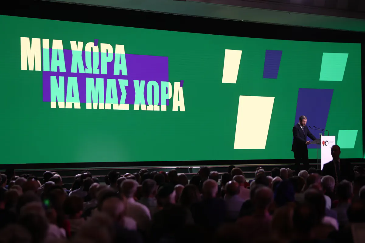 Nikos Androulakis, Vorsitzender der griechischen Oppositionspartei PASOK, präsentierte auf der 90. Thessaloniki-Messe sieben konkrete Politikfelder