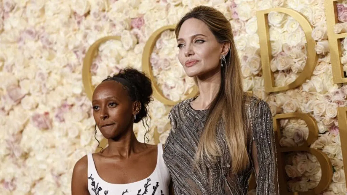 Angelina Jolie und Zahara bei der New Yorker Premiere