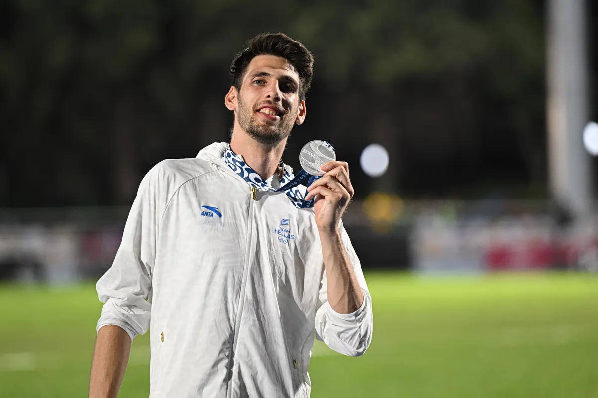 Antonis Merlos holt Silber im Hochsprung bei den Mittelmeerspielen 2026