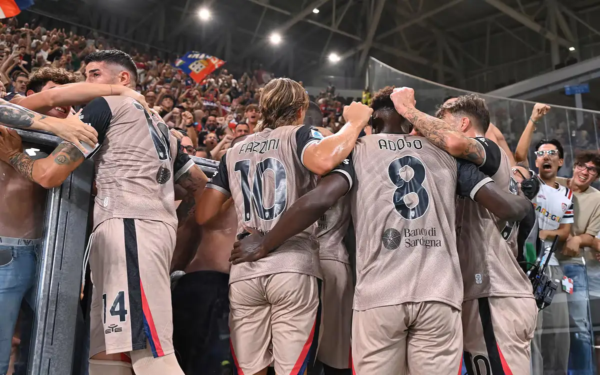 Cagliari siegt 2-1 bei Atalanta und erreicht Platz vier
