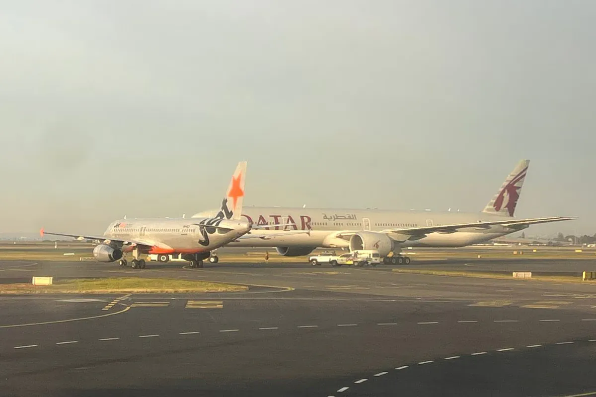 Beinahe-Kollision von Passagierflugzeugen in Sydney: Airbus leitete Notbremsung ein