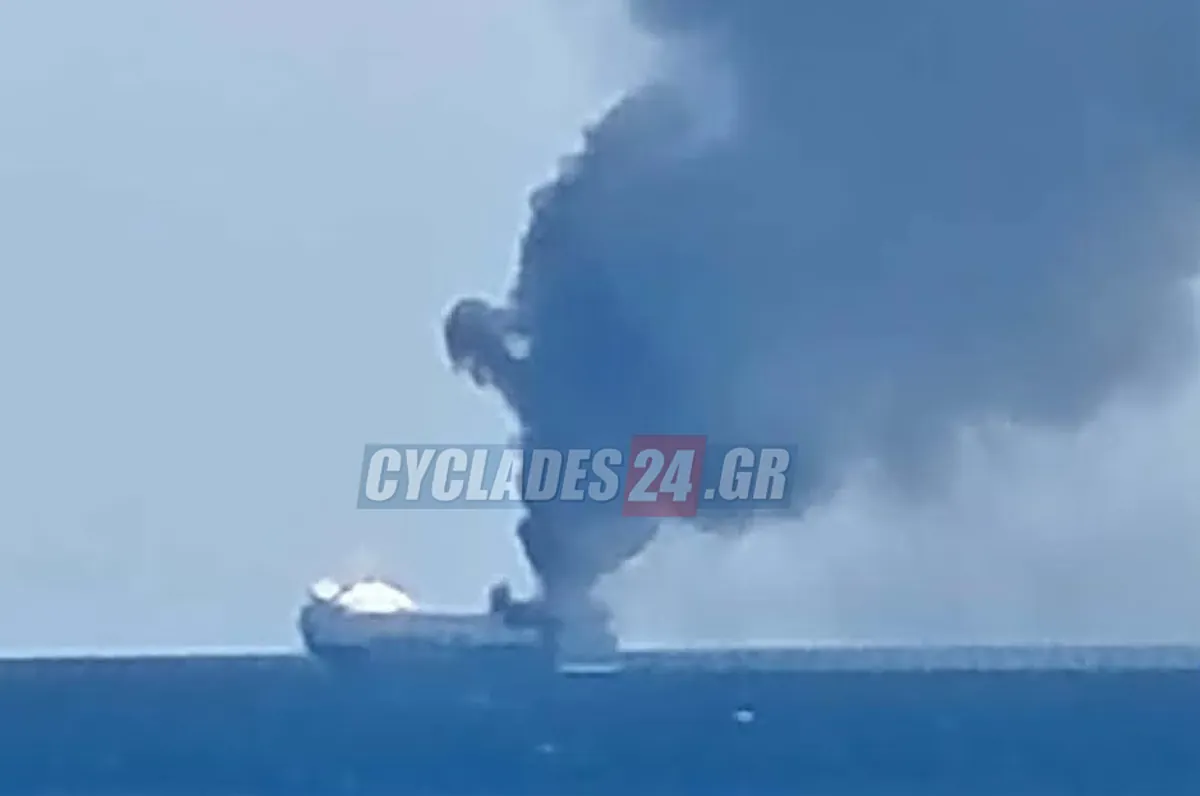 Blue Carrier 2 Brand: Dramatische Videoaufnahmen