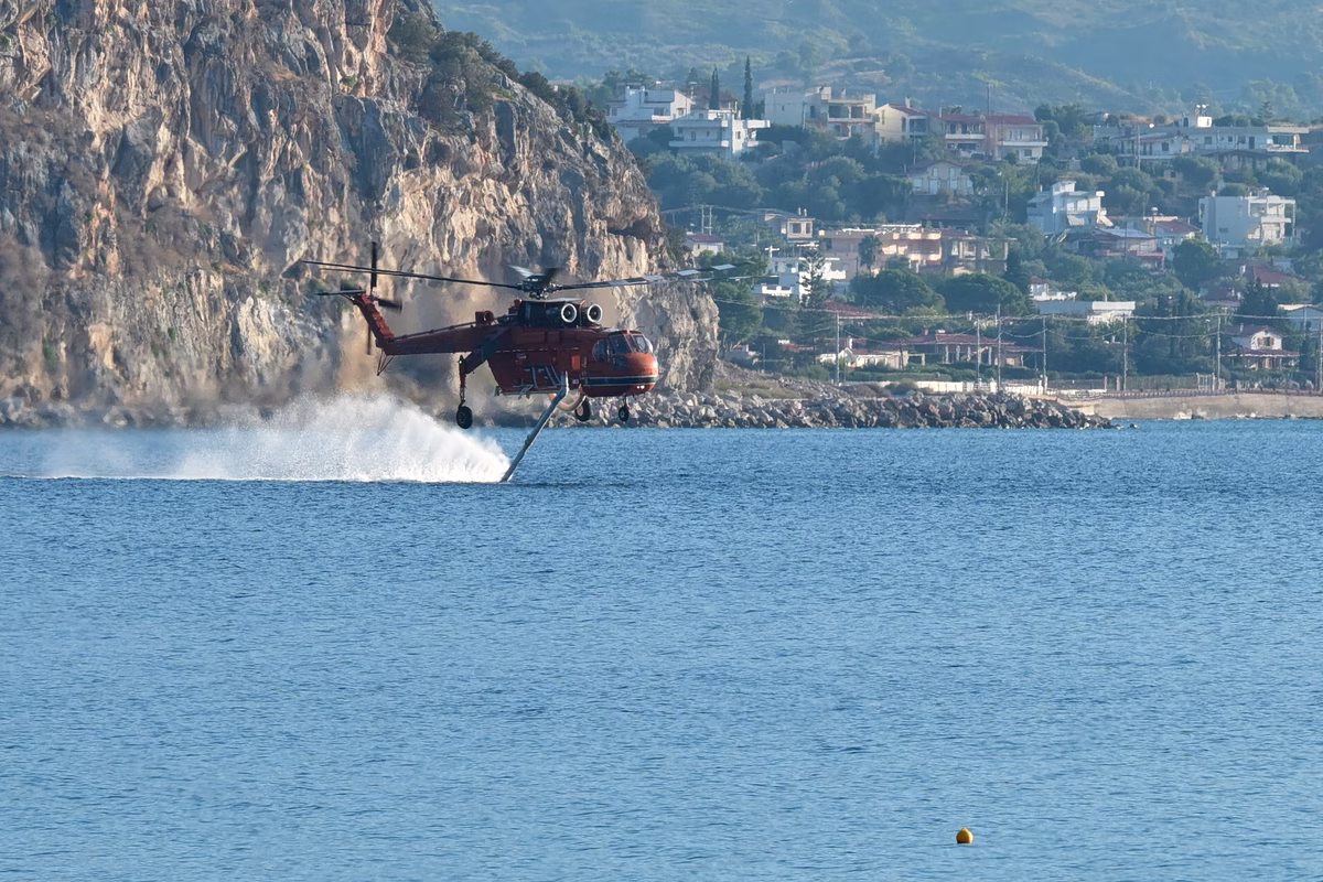 Brandbekämpfung in Sindo, Thessaloniki: Einsatzkräfte mobilisiert