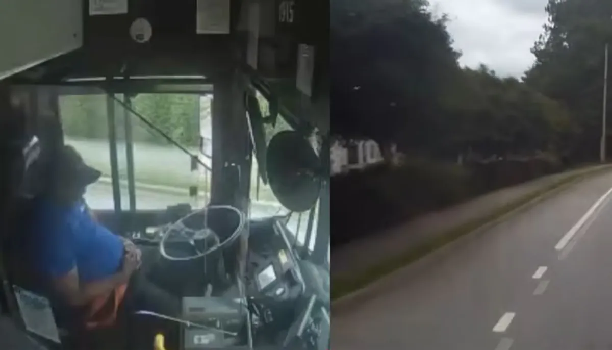 Busunfall Atlanta: Fahrer schlief am Steuer ein – Zwei Verletzte