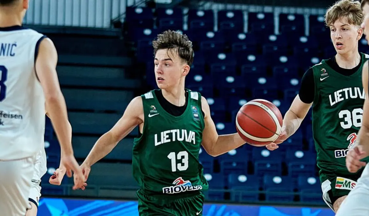Danielius Jasikevičius beeindruckt bei U16 Eurobasket-Auftakt