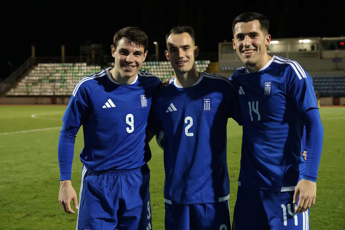 Die griechische U21-Mannschaft steht vor drei entscheidenden Spielen