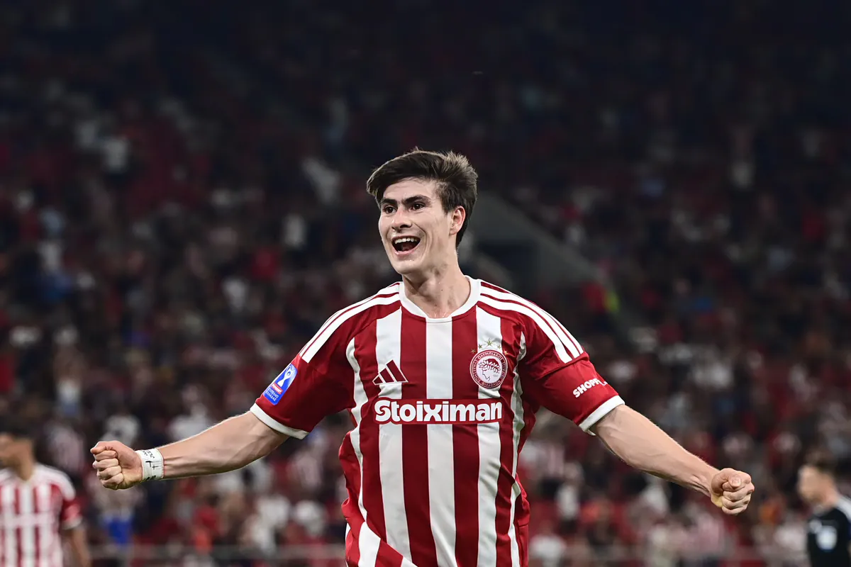 Gonzales erzielt 1:0 für Olympiakos gegen Volos