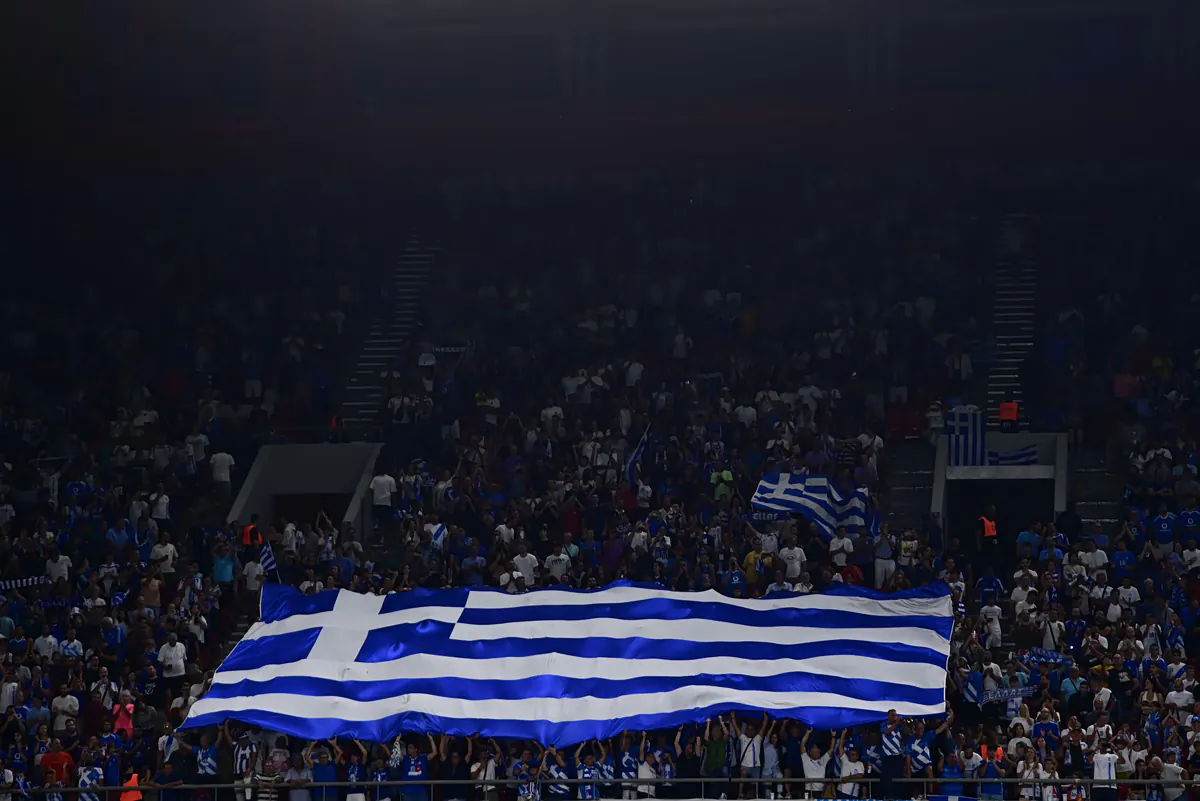 Griechenland gegen Niederlande Fußball: Toumba Stadion