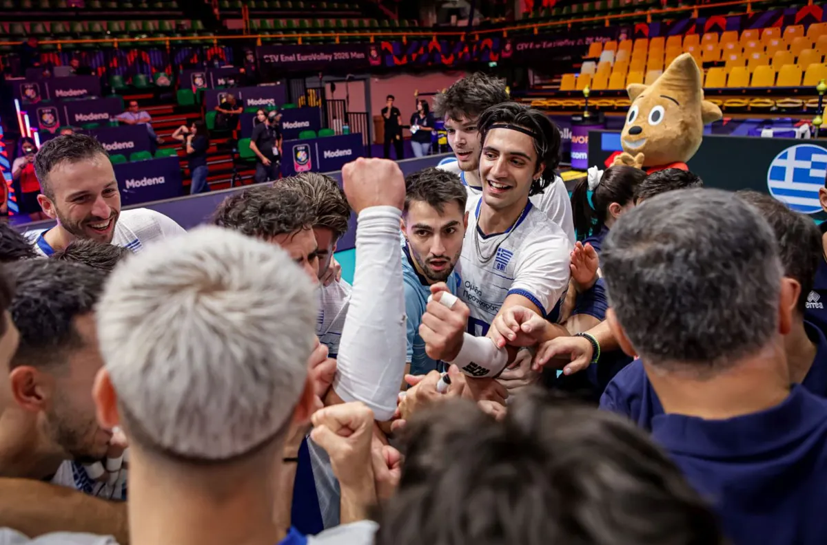 Griechenland Volleyball: Sieg gegen Slowenien beim EuroVolley