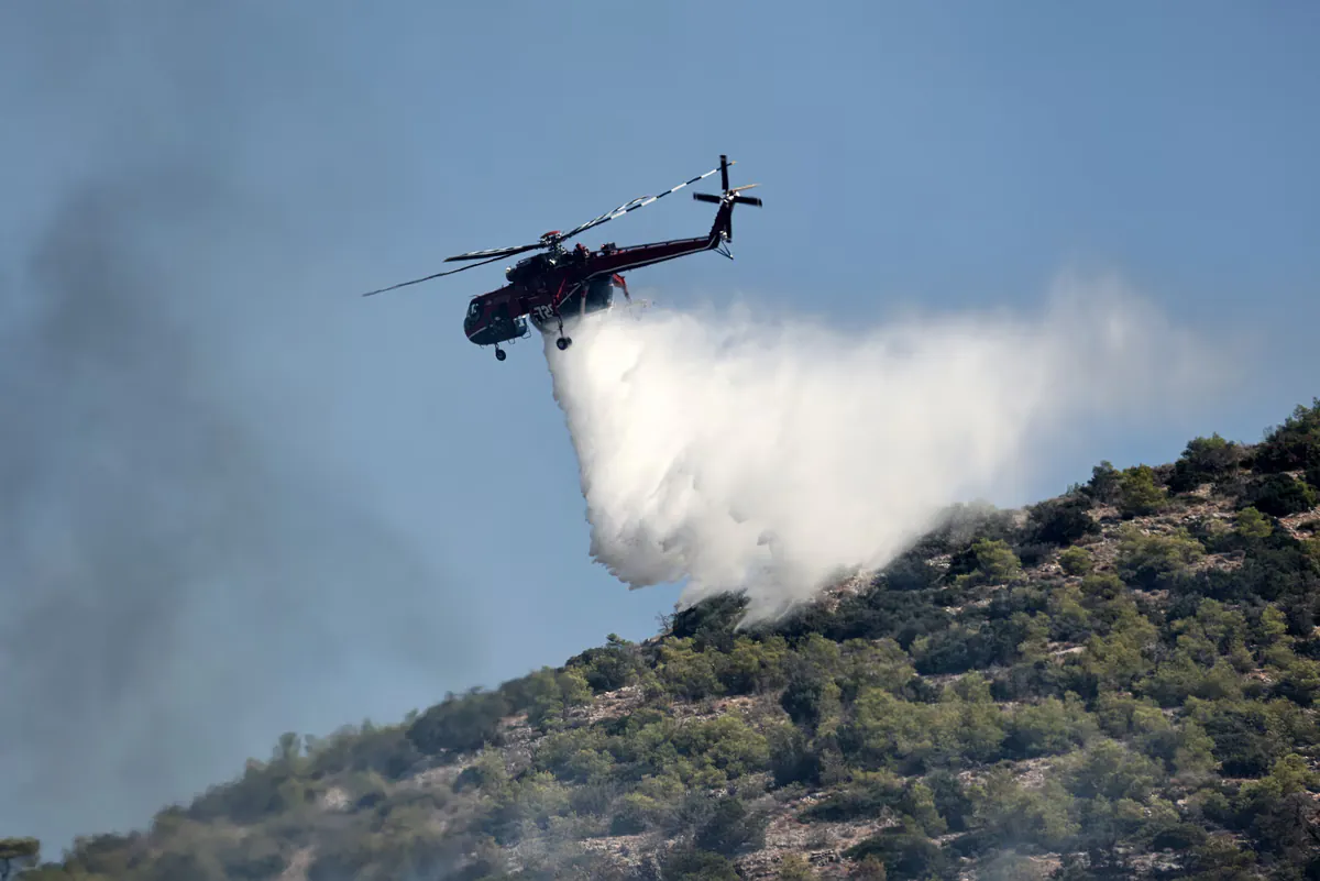 Großbrand in Vartholomio, Ilias: Behörden rufen zur Wachsamkeit auf