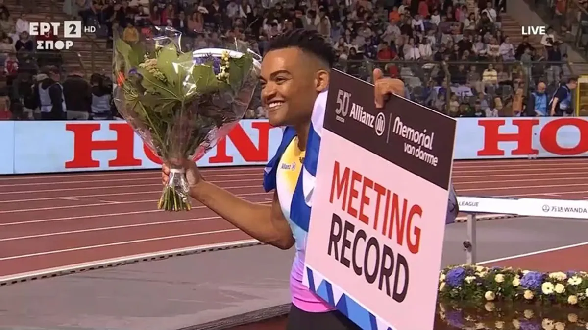 Karalis feiert Diamond und Meeting-Rekord in Brüssel
