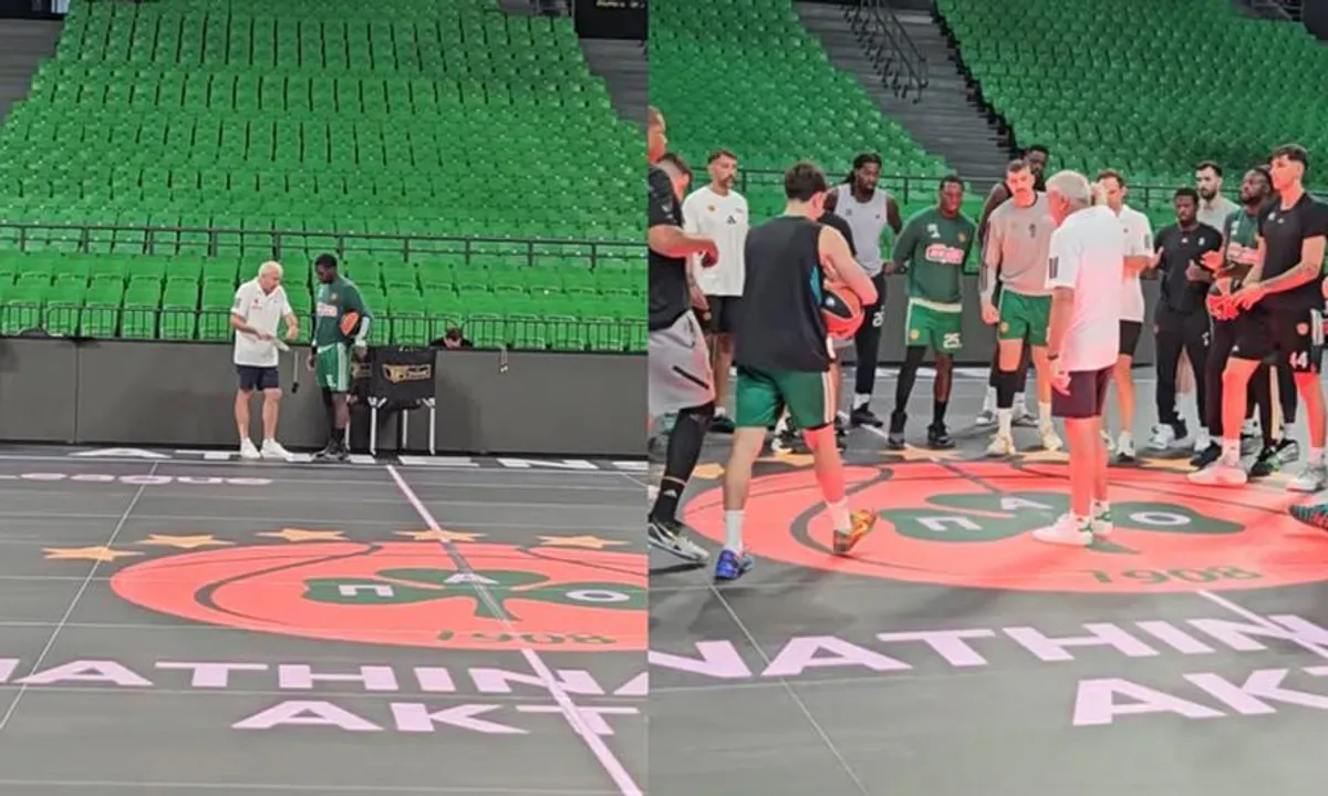Kendrick Nunn Panathinaikos: Training nach Verletzung