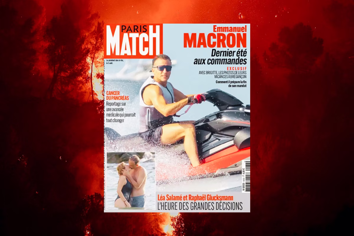 Macrons Sommerurlaub: Jet-Ski-Bilder sorgen für Kontroversen inmitten nationaler Herausforderungen