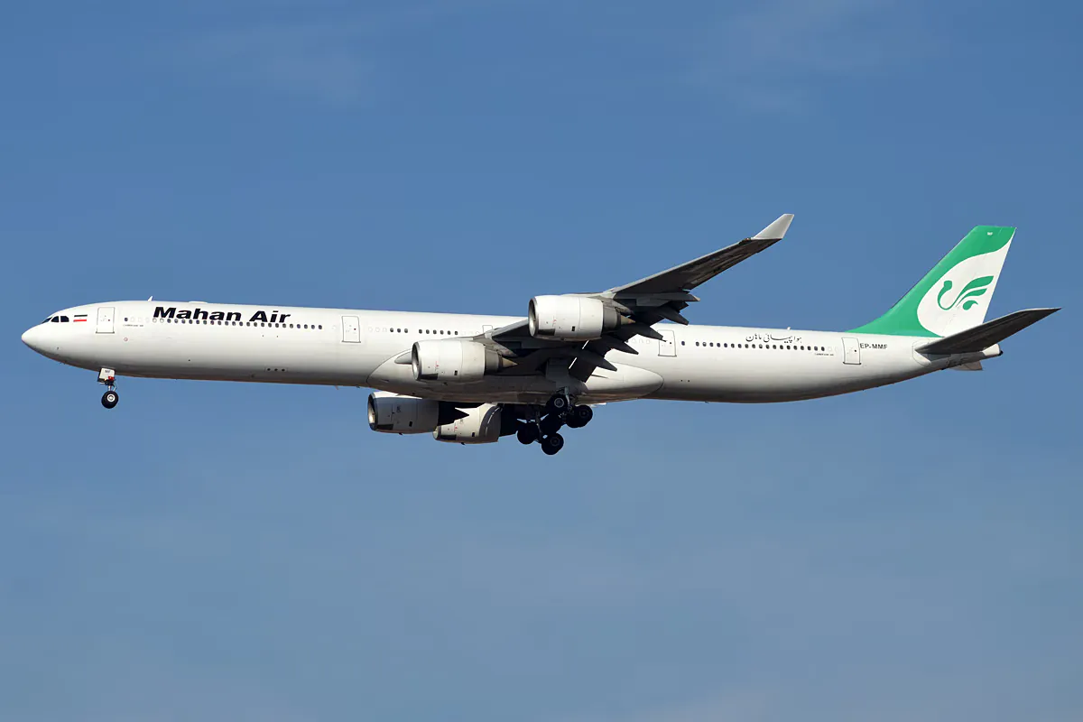 Mahan Air fliegt trotz US-Sanktionen mit alten Flugzeugen weiter