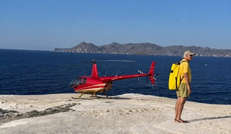Milos: Staatsanwaltschaft ermittelt nach Hubschrauberlandung in Sarakiniko