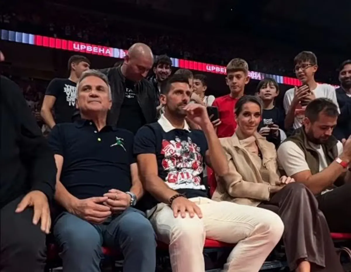 Novak Djokovic Crvena Zvezda: Emotionen bei der Euroleague-Premiere
