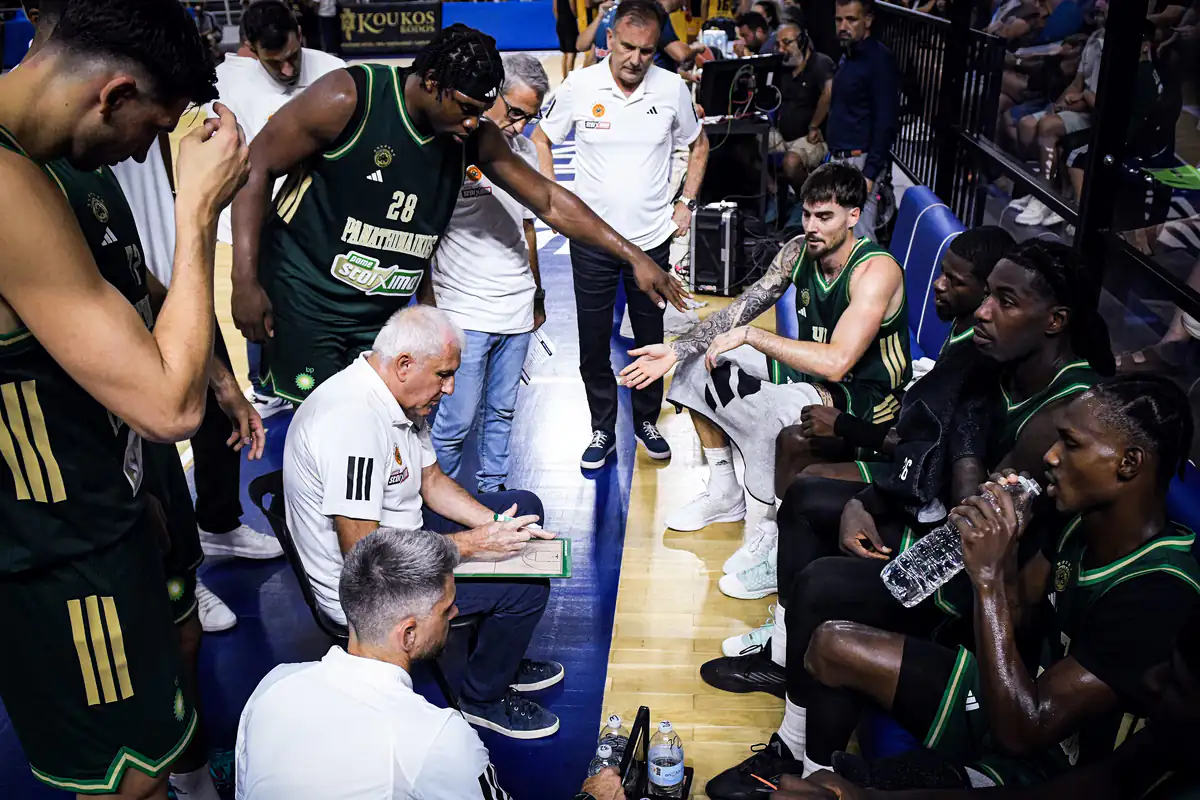 Panathinaikos gewann das erste Vorbereitungsspiel gegen AEK mit 78:56