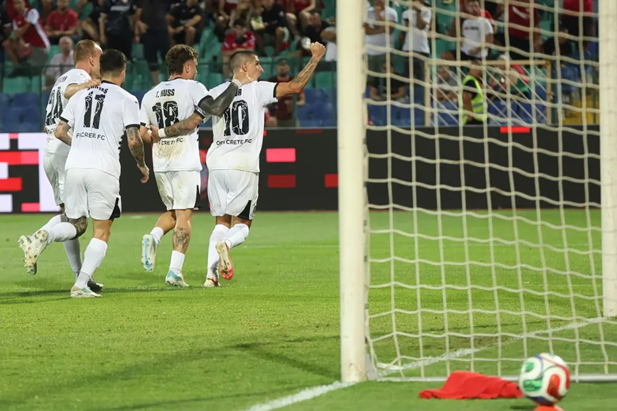 OFI Kreta besiegt CSKA Sofia 2:0 und sichert sich Europa-League-Teilnahme