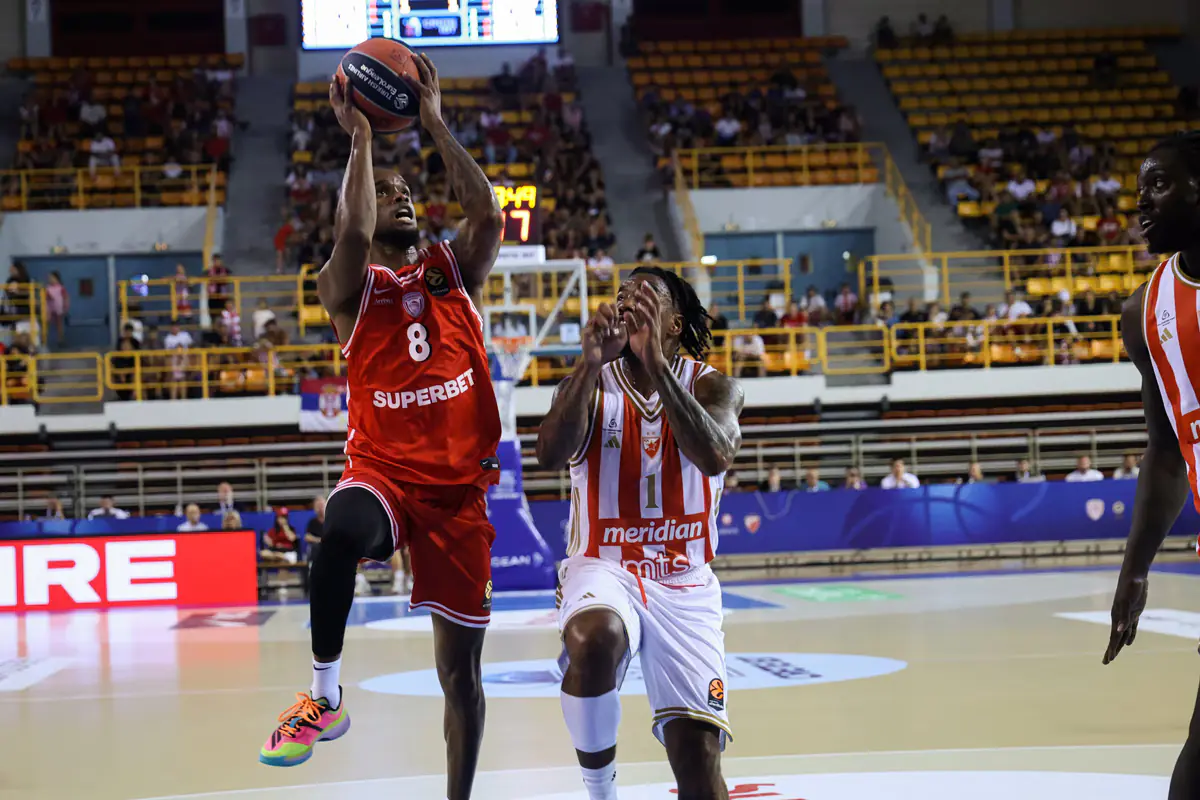 Olympiacos gewinnt IBT Crete gegen Roter Stern 87-77