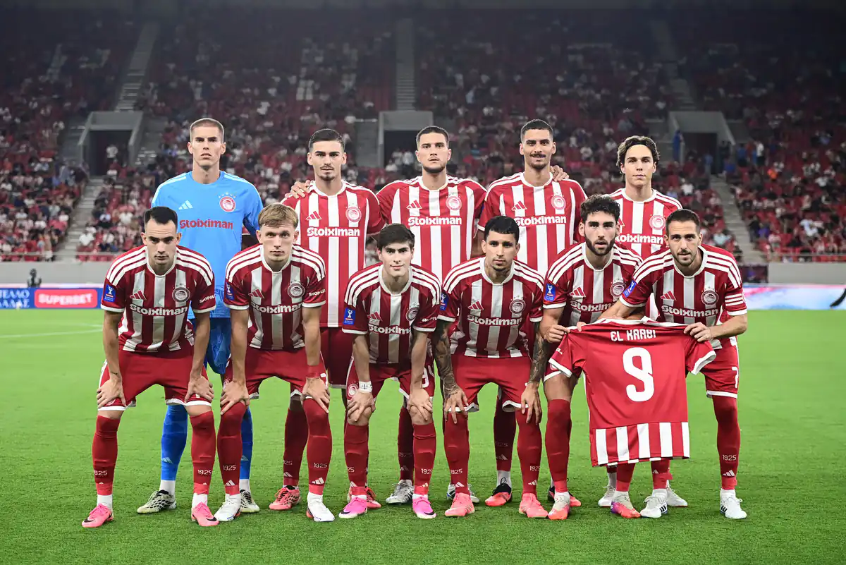 Olympiakos Spieler senden Unterstützung an Ayoub El Kaabi