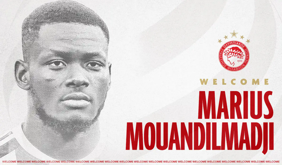 Olympiakos verpflichtet offiziell Marius Mouandilmadji