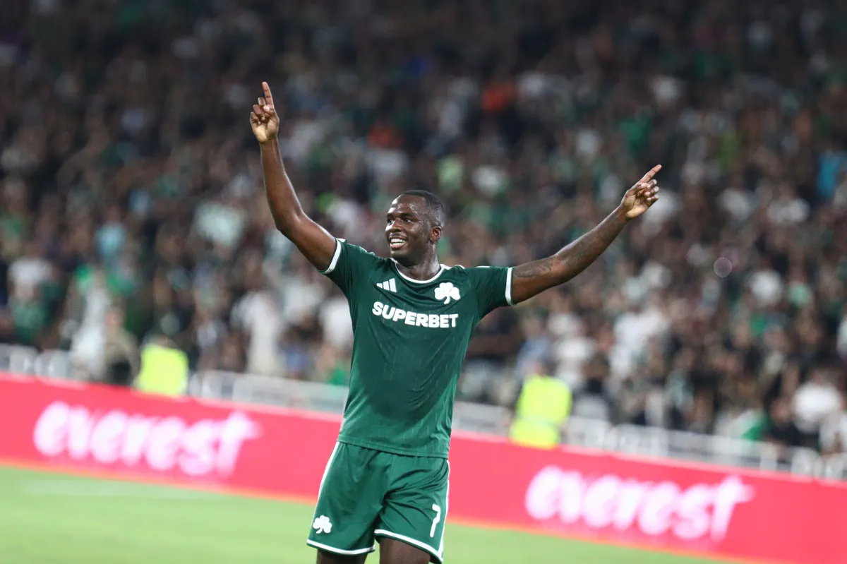 Panathinaikos führt gegen PAOK nach Toren von Taborda und Tetete mit 2:0