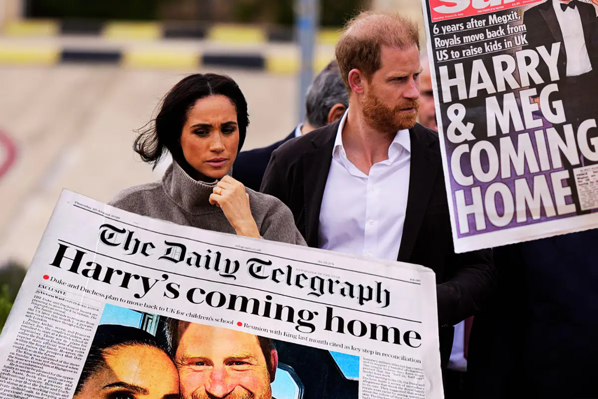 Prinz Harry und Meghan Markle kehren nach sechs Jahren in die USA nach Großbritannien zurück