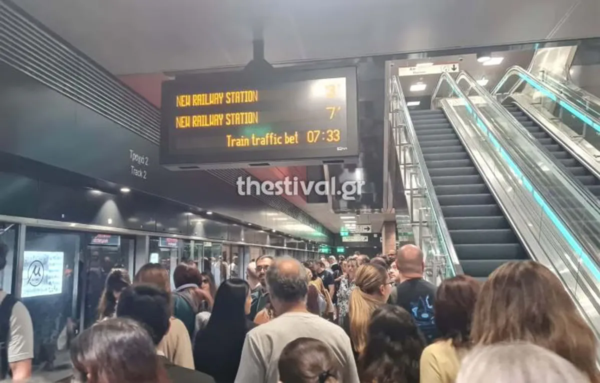 Thessaloniki Metro: Nur eine Spur nach Stromproblem