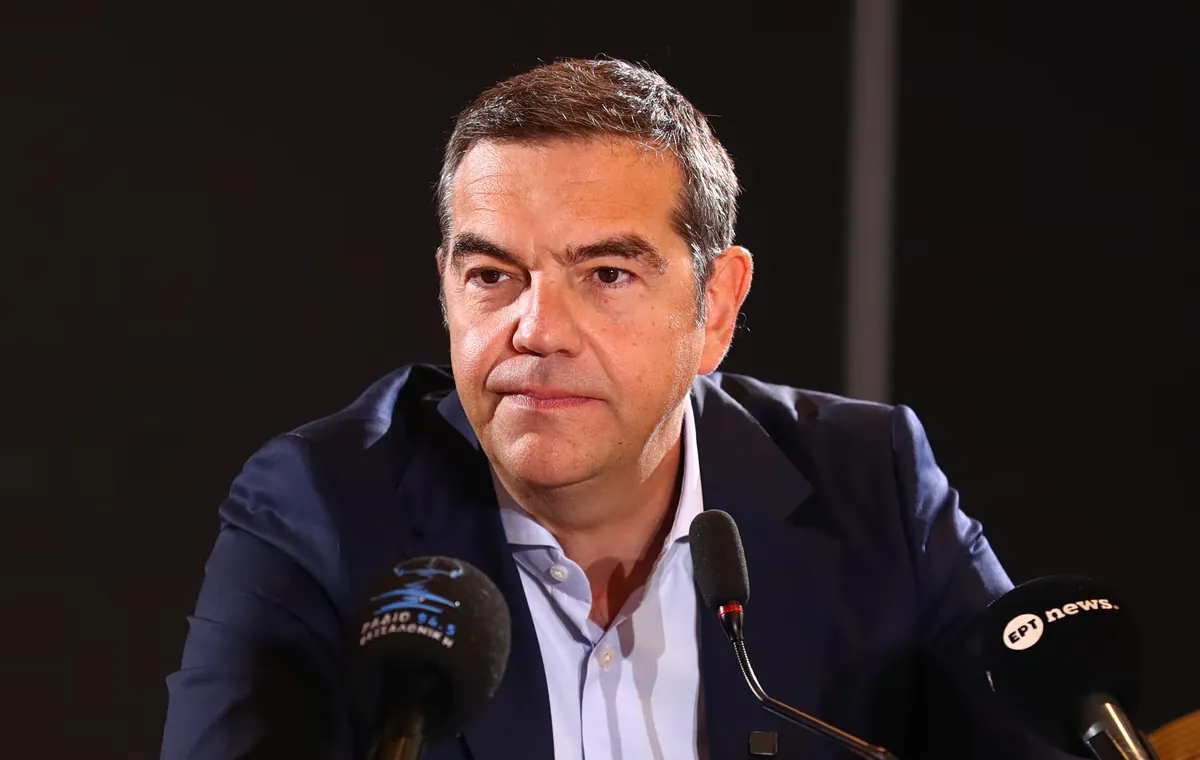 Alexis Tsipras nimmt Abschied von Alekos Kalyvis