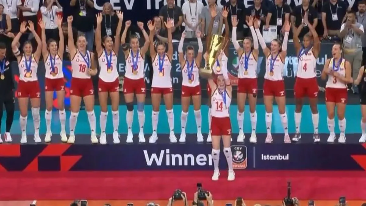 Türkei gewinnt Eurovolley der Frauen 2026 gegen Italien