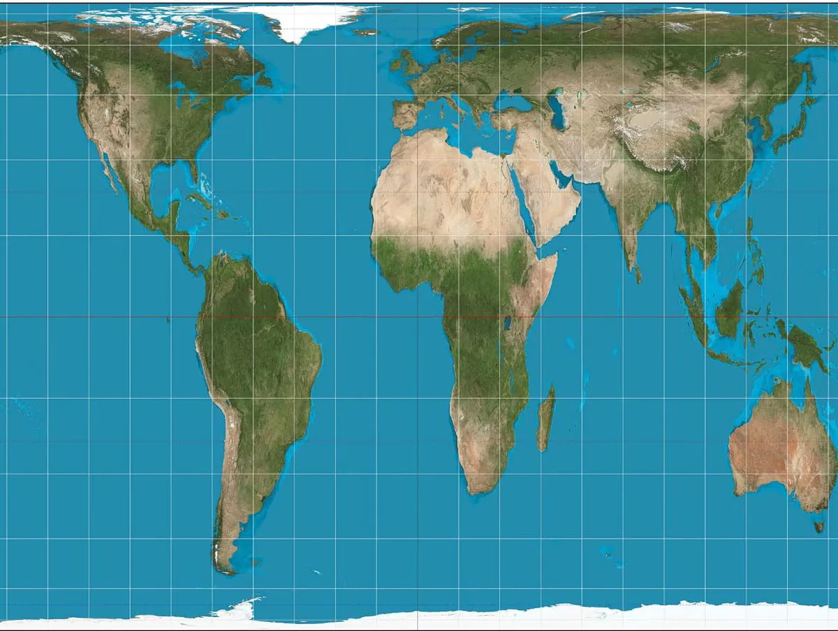 UNO verabschiedet neue Weltkarte mit Afrika in realer Größe