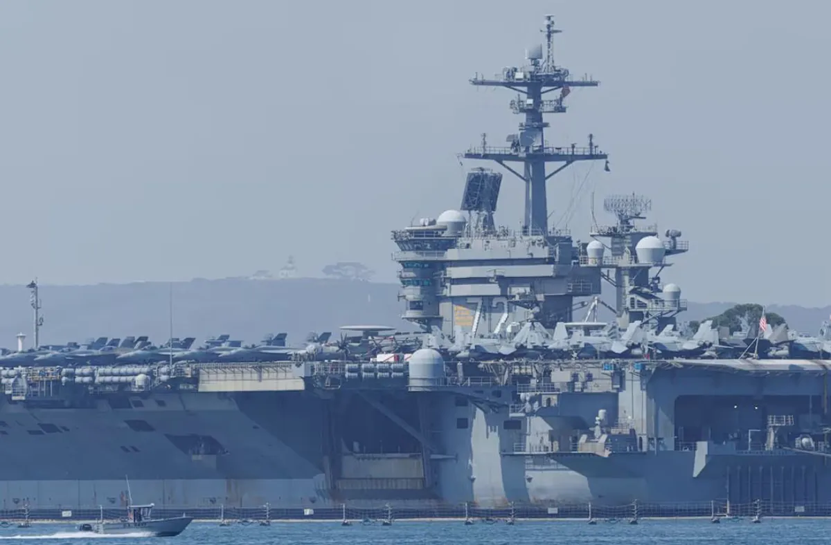 US-Flugzeugträger Lincoln: Belastung der Besatzung und operationelle Herausforderungen im Fokus