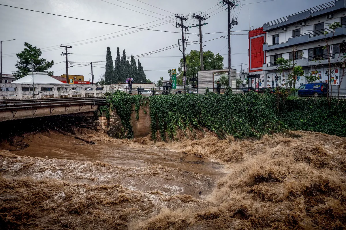 Unwetter in Griechenland: Warnung vor Sturm und Starkregen