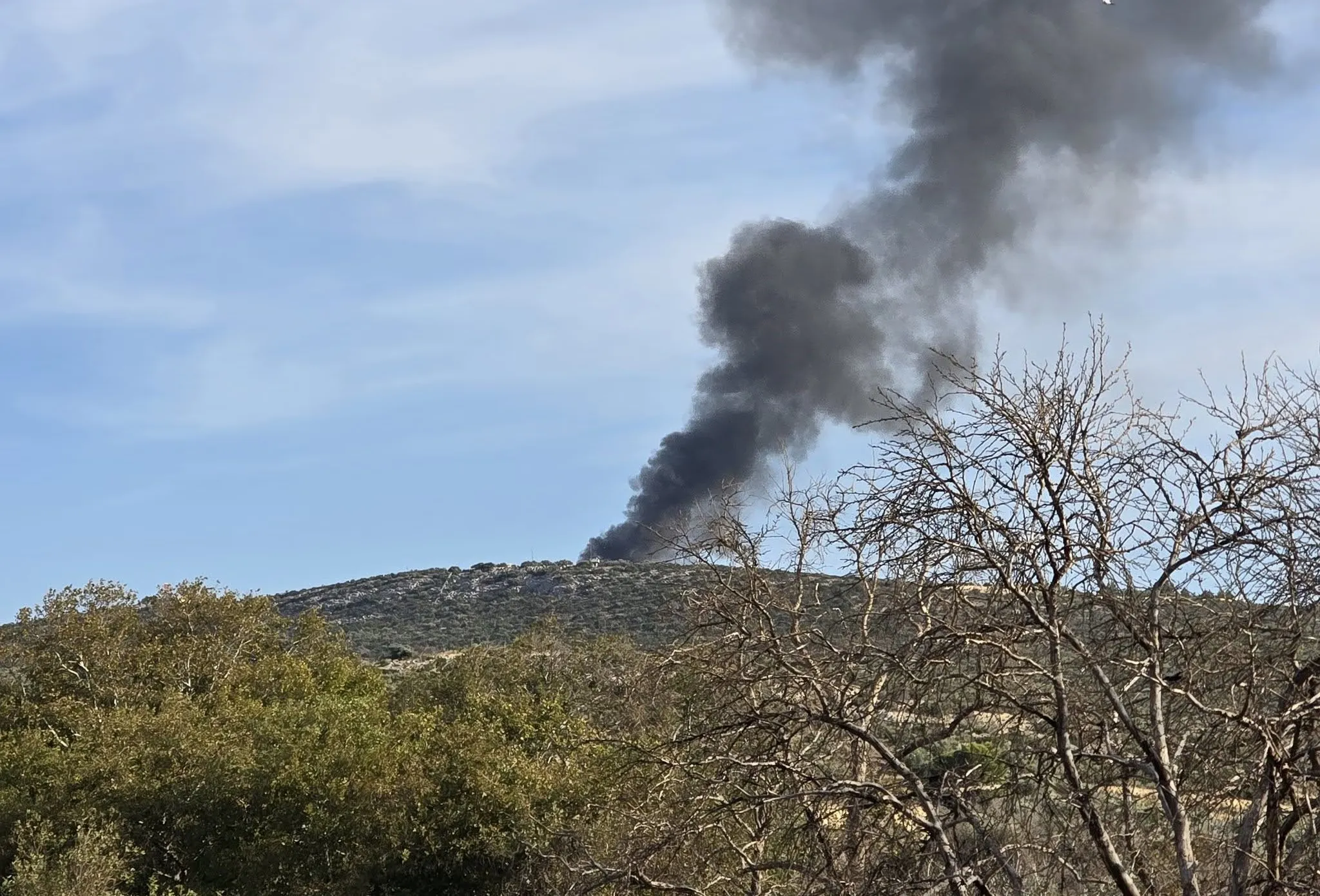 Brand in Kotroni Marathon: Ersatzteillager in Flammen