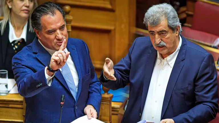 Georgiadis-Polakis-Konflikt: Streit im griechischen Parlament