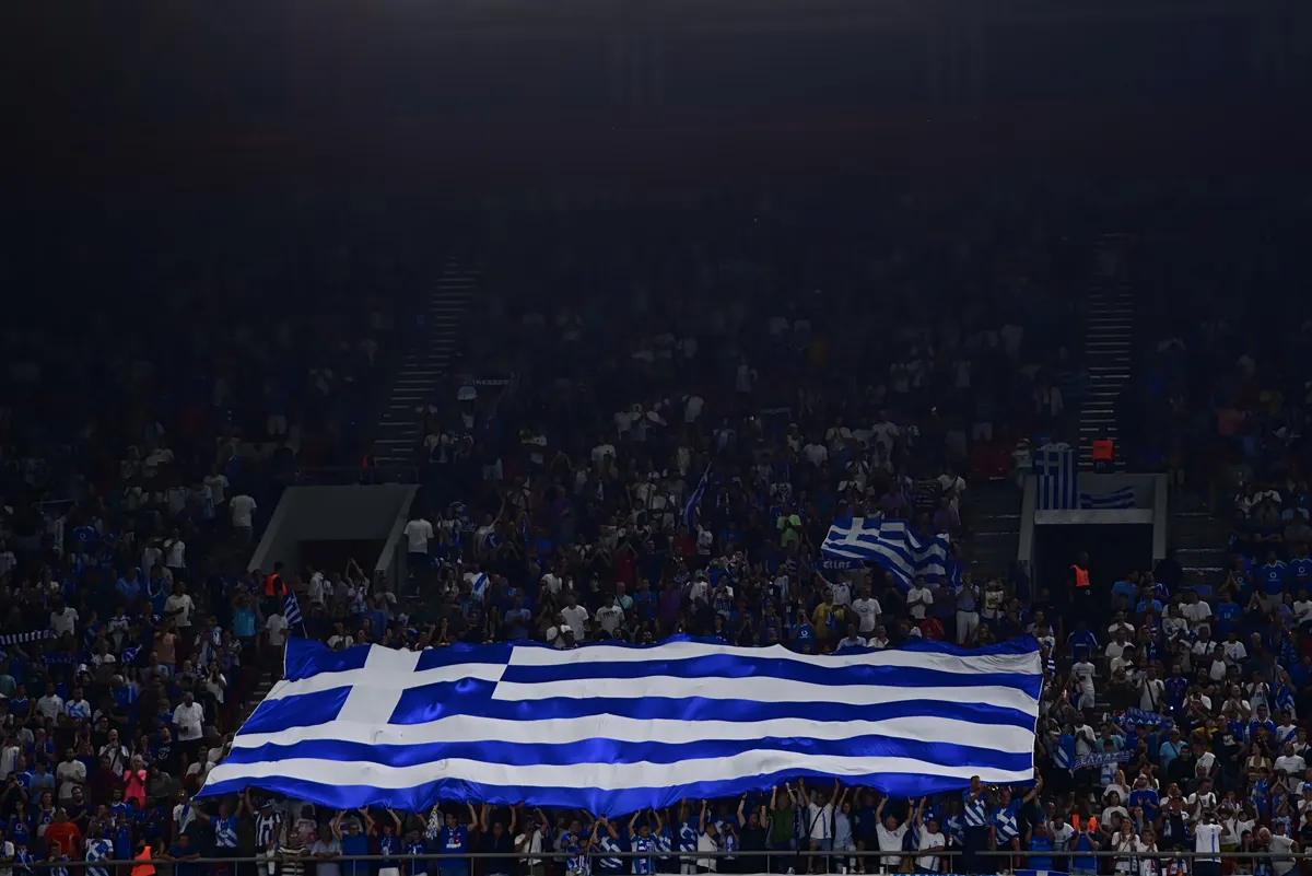 Griechenland gegen Niederlande Fußball: Toumba Stadion