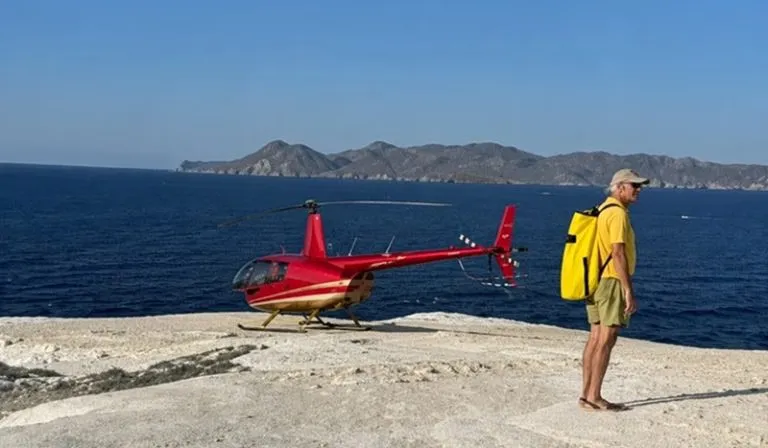 Milos: Staatsanwaltschaft ermittelt nach Hubschrauberlandung in Sarakiniko
