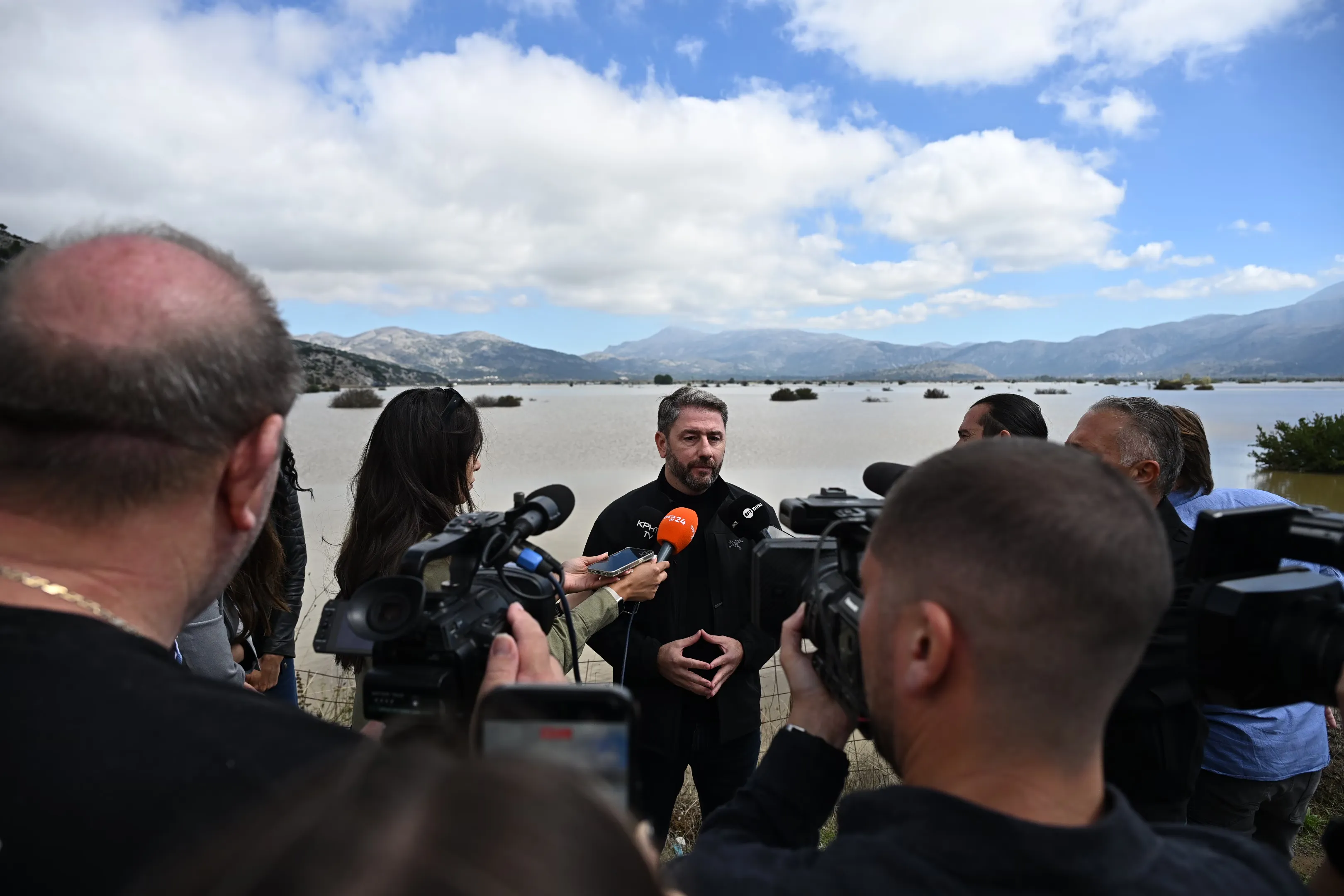 Nikos Androulakis fordert staatliche Hilfe nach Lasithi-Unwettern