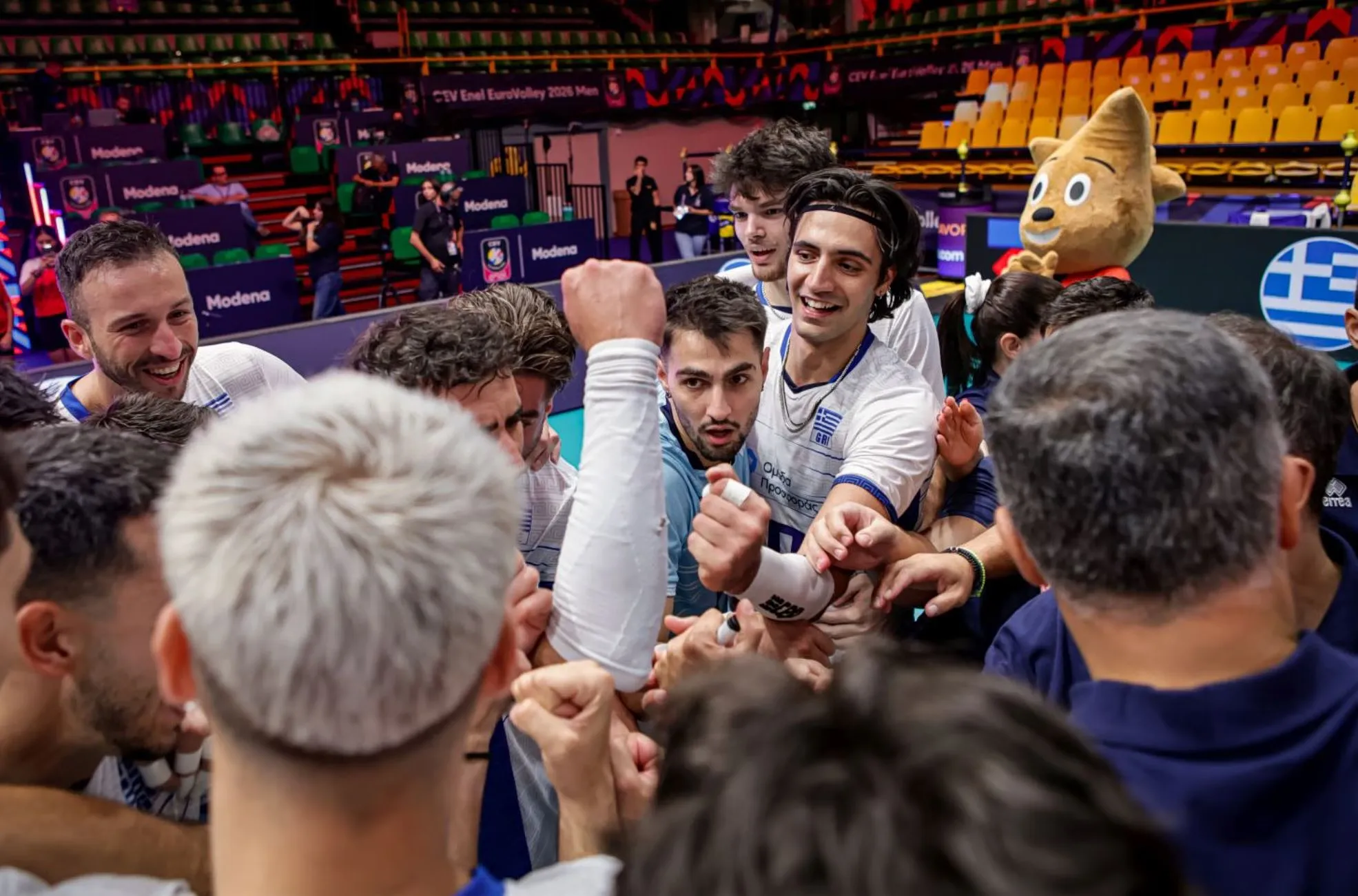 Griechenland Volleyball: Sieg gegen Slowenien beim EuroVolley