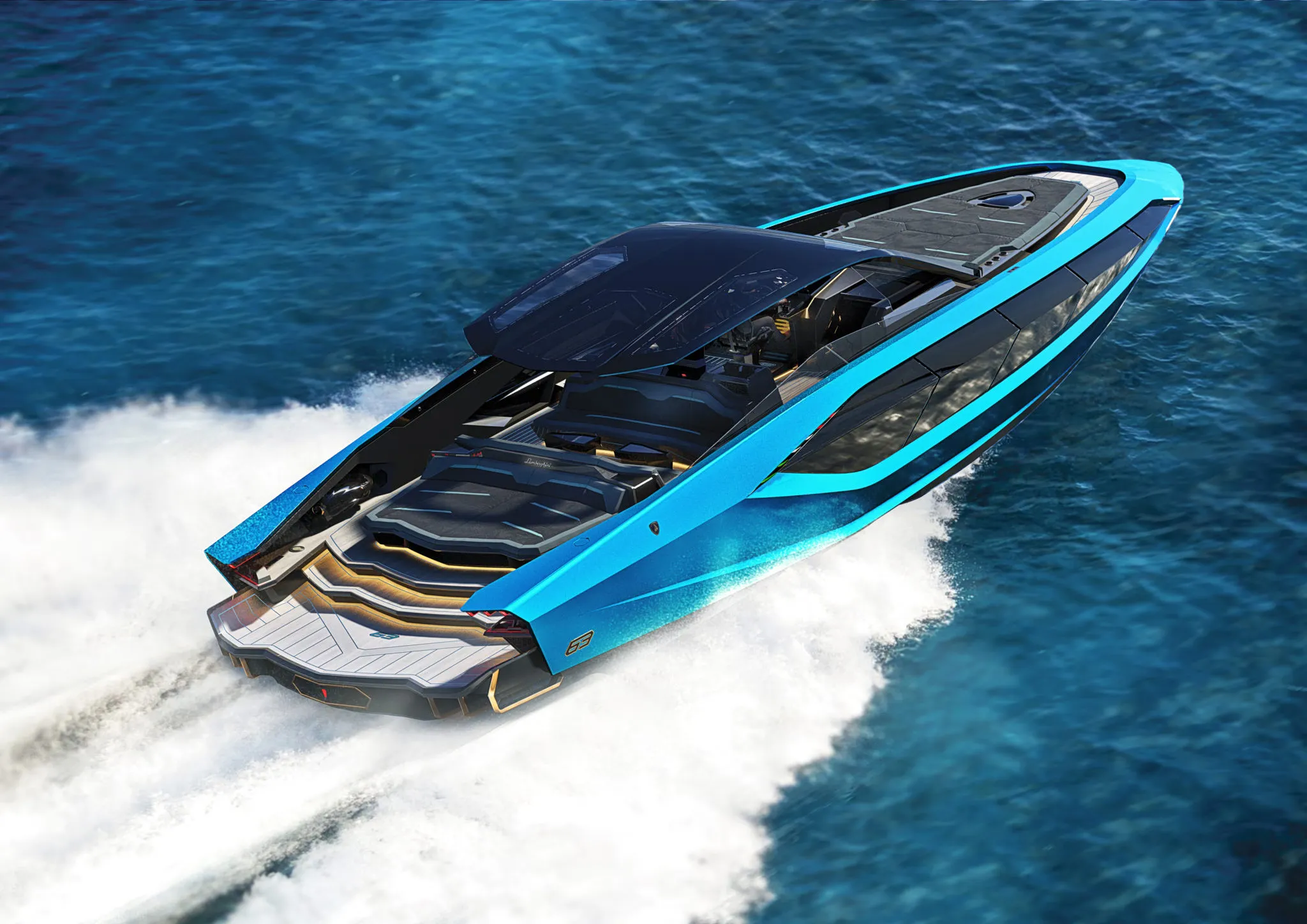 Tecnomar for Lamborghini 63: Die ultimative Yacht für Enthusiasten