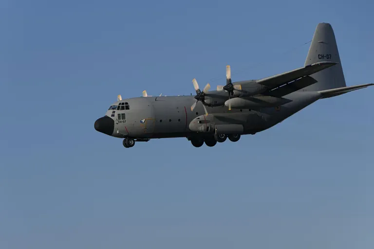 C-130 Notlandung auf Kreta: Saudische Maschine landet